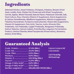 Halo Holistic Complete Digestive Health Grain-Free Chicken & Sweet Potato Dog Food Recipe Adult Dry Dog Food 17 Halo Holistic Complete Digestive Health Grain-Free Chicken & Sweet Potato Dog Food Recipe Adult Dry Dog Food -Blue Buffalo || ROYAL CANIN || Wellness Sales 721966 PT8. AC SS1800 V1669838159