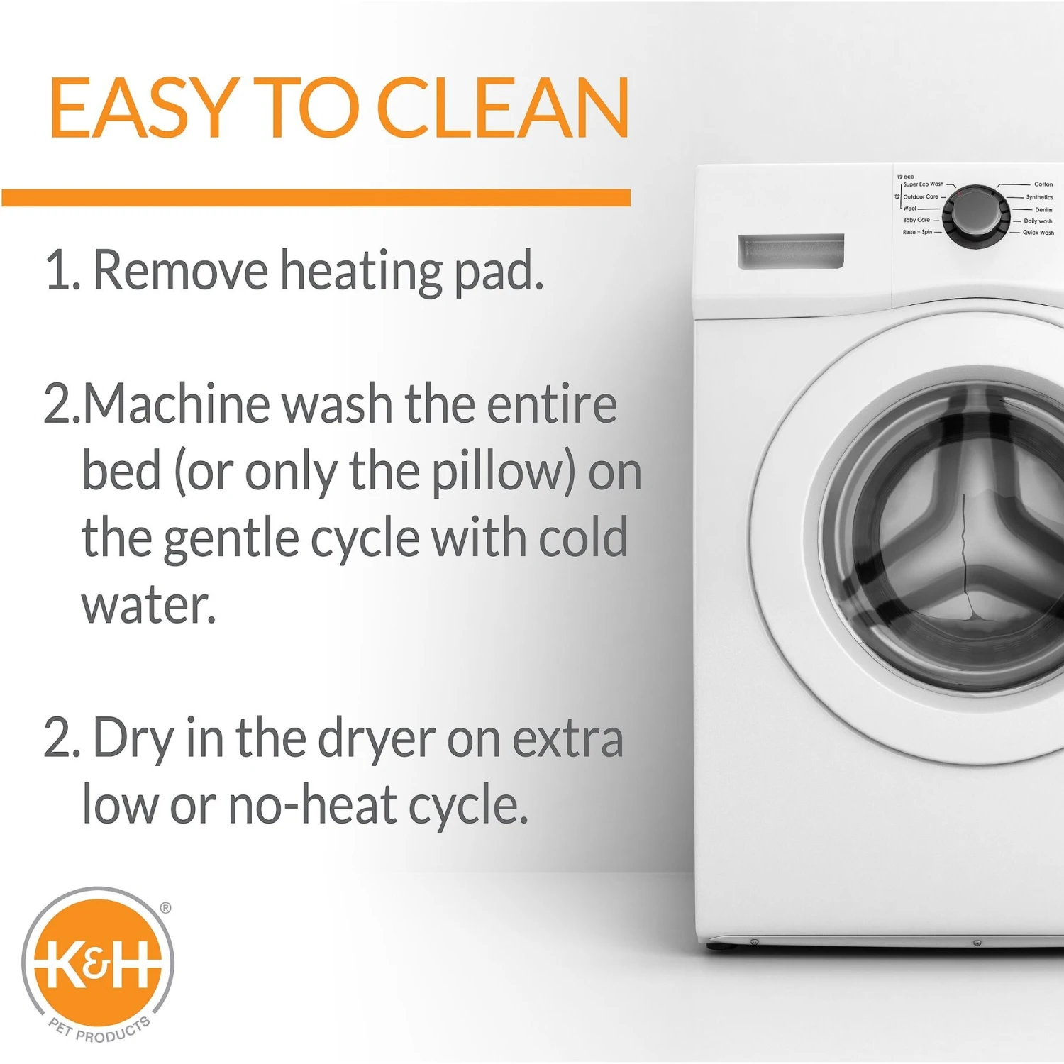 K&H Pet Products Thermo-Pet Cuddle Cushion Indoor Heated Bolster Cat & Dog Bed, Mocha 8 K&H Pet Products Thermo-Pet Cuddle Cushion Indoor Heated Bolster Cat & Dog Bed, Mocha - Image 6