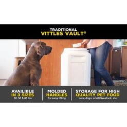Gamma2 Vittles Vault Pet Food Storage -Blue Buffalo || ROYAL CANIN || Wellness Sales 73476 PT2. AC SS1800 V1445890015
