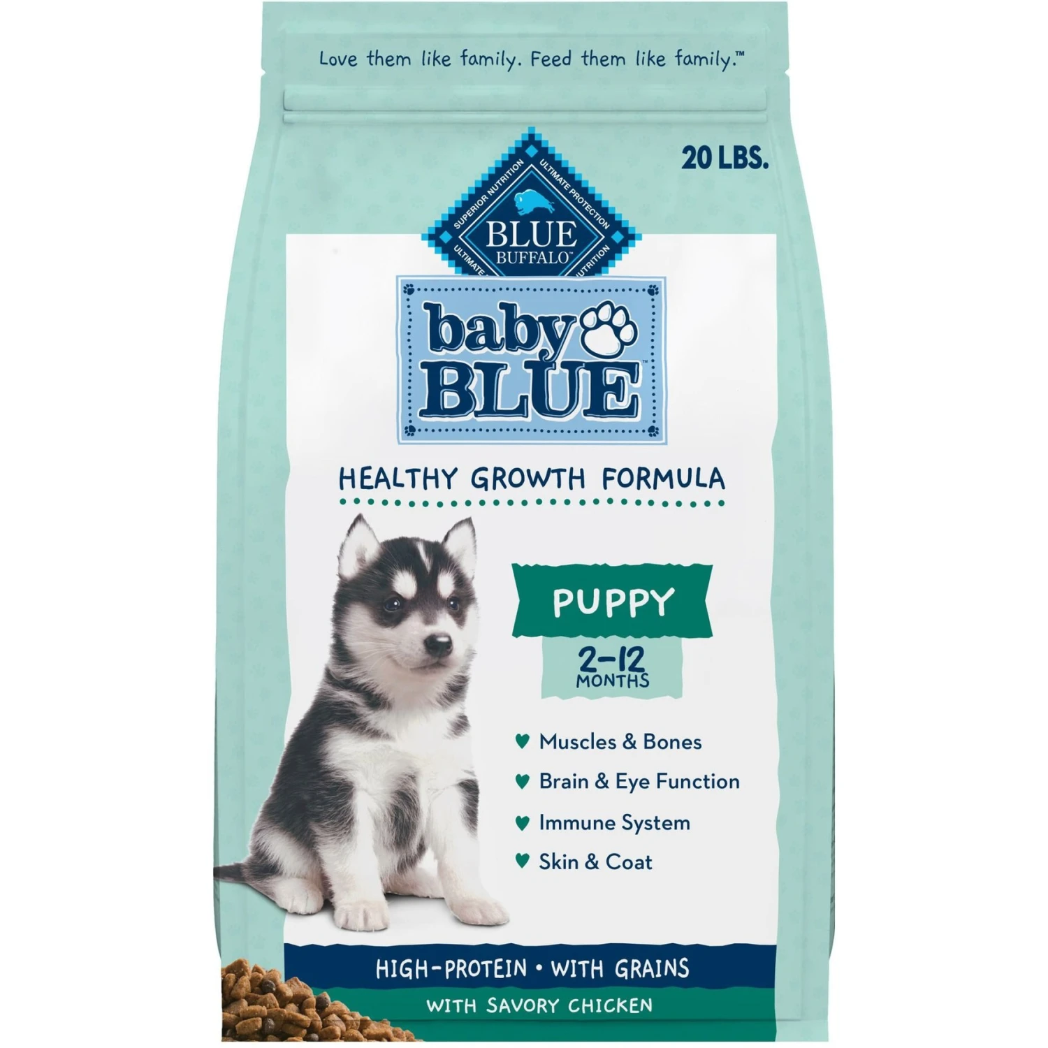 Blue Buffalo High Protein Puppy Chicken Dry Dog Food 3 Blue Buffalo High Protein Puppy Chicken Dry Dog Food