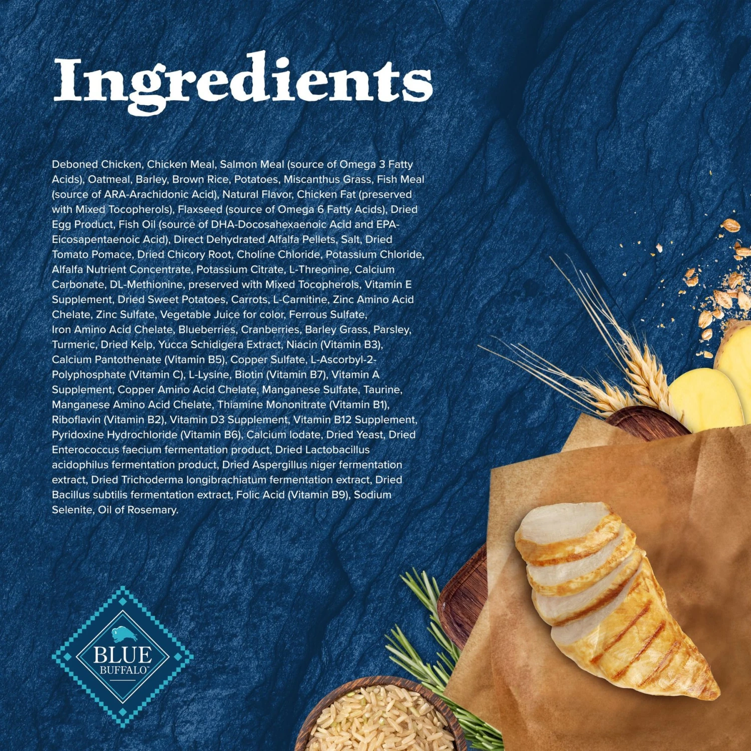 Blue Buffalo Wilderness Large Breed Puppy High Protein Natural Chicken & Wholesome Grains Dry Dog Food, 28-lb Bag 7 Blue Buffalo Wilderness Large Breed Puppy High Protein Natural Chicken & Wholesome Grains Dry Dog Food, 28-lb Bag - Image 5