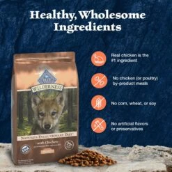 Blue Buffalo Wilderness Large Breed Puppy High Protein Natural Chicken & Wholesome Grains Dry Dog Food, 28-lb Bag 15 Blue Buffalo Wilderness Large Breed Puppy High Protein Natural Chicken & Wholesome Grains Dry Dog Food, 28-lb Bag -Blue Buffalo || ROYAL CANIN || Wellness Sales 735534 PT5. AC SS1800 V1694548942