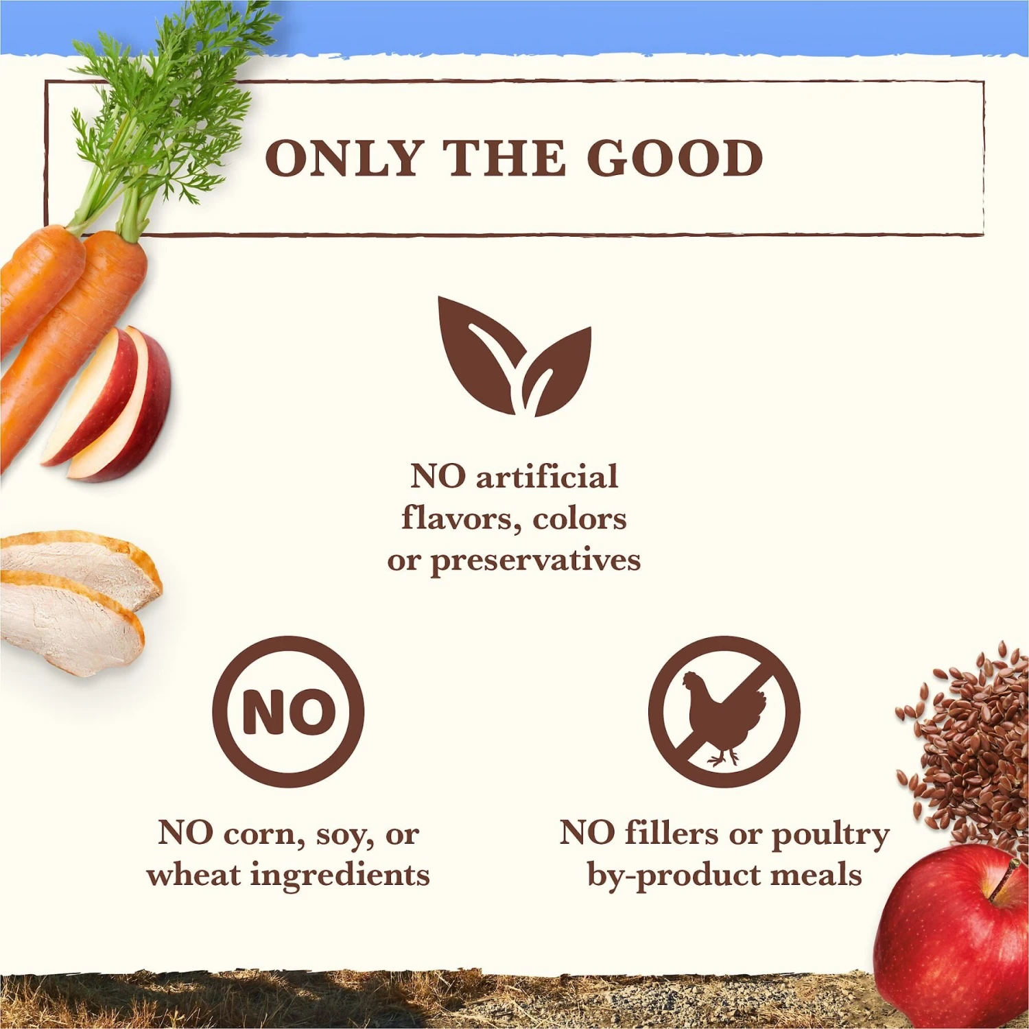 Whole Earth Farms Grain-Free Chicken & Turkey Recipe Dry Dog Food 10 Whole Earth Farms Grain-Free Chicken & Turkey Recipe Dry Dog Food - Image 8