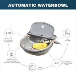 Win World Gazebo Automatic Dog & Cat Feeder, Grey, Large -Blue Buffalo || ROYAL CANIN || Wellness Sales 740734 PT3. AC SS1800 V1671222466