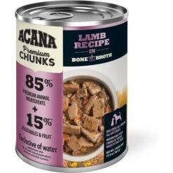 ACANA Premium Chunks Lamb Recipe In Bone Broth Grain-Free Wet Dog Food, 12.8-oz Can, Case Of 12 -Blue Buffalo || ROYAL CANIN || Wellness Sales 741286 PT1. AC SS1800 V1681998817