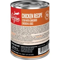 ORIJEN Real Meat Shreds Chicken Recipe Stew Grain-Free Wet Dog Food, 12.8-oz Can, Case Of 12 -Blue Buffalo || ROYAL CANIN || Wellness Sales 741430 PT2. AC SS1800 V1682102003