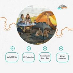 Max & Marlow Go Gear Outdoor Elevated Cat & Dog Bed Mat, Gray, Medium -Blue Buffalo || ROYAL CANIN || Wellness Sales 741902 PT3. AC SS1800 V1674069685