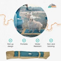 Max & Marlow Go Gear Portable Waterproof Roll-Up Cat & Dog Bed Mat -Blue Buffalo || ROYAL CANIN || Wellness Sales 741934 PT4. AC SS1800 V1674070879