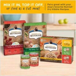 Rachael Ray Nutrish Chunks In Gravy Real Chicken & Veggies Dog Wet Food, 13-oz Can, 12 Count -Blue Buffalo || ROYAL CANIN || Wellness Sales 742102 PT5. AC SS1800 V1671213112