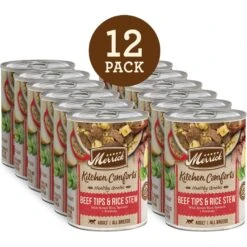 Merrick Kitchen Comforts Beef & Brown Rice Wet Dog Food, 12.7-oz Can, Case Of 12 12 Merrick Kitchen Comforts Beef & Brown Rice Wet Dog Food, 12.7-oz Can, Case Of 12 -Blue Buffalo || ROYAL CANIN || Wellness Sales 744390 PT1. AC SS1800 V1683813122