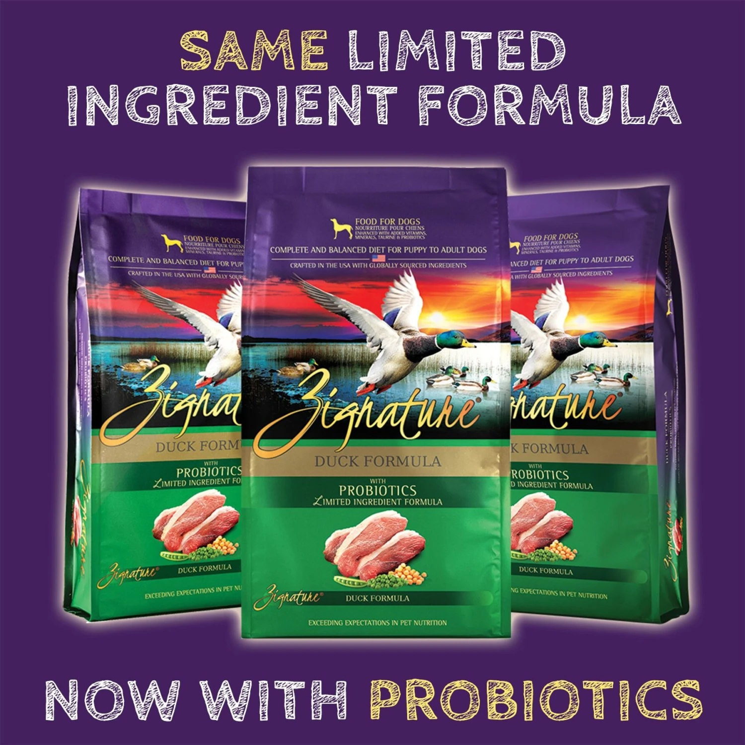 Zignature Duck Limited Ingredient Formula Dry Dog Food 4 Zignature Duck Limited Ingredient Formula Dry Dog Food - Image 2