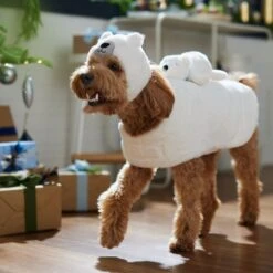 Frisco Polar Bear Ride-On Dog Costume -Blue Buffalo || ROYAL CANIN || Wellness Sales 747046 PT7. AC SS1800 V1694799828