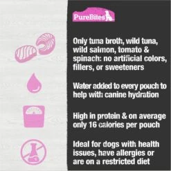 PureBites Dog Broths Tuna & Salmon Food Topping -Blue Buffalo || ROYAL CANIN || Wellness Sales 750686 PT4. AC SS1800 V1677619556
