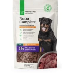 Ultimate Pet Nutrition Nutra Complete Premium Pork Freeze-Dried Raw Dog Food