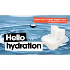 Cat Mate Plastic Dog & Cat Fountain, 67.6-oz -Blue Buffalo || ROYAL CANIN || Wellness Sales 75264 PT2. AC SS1800 V1663711373