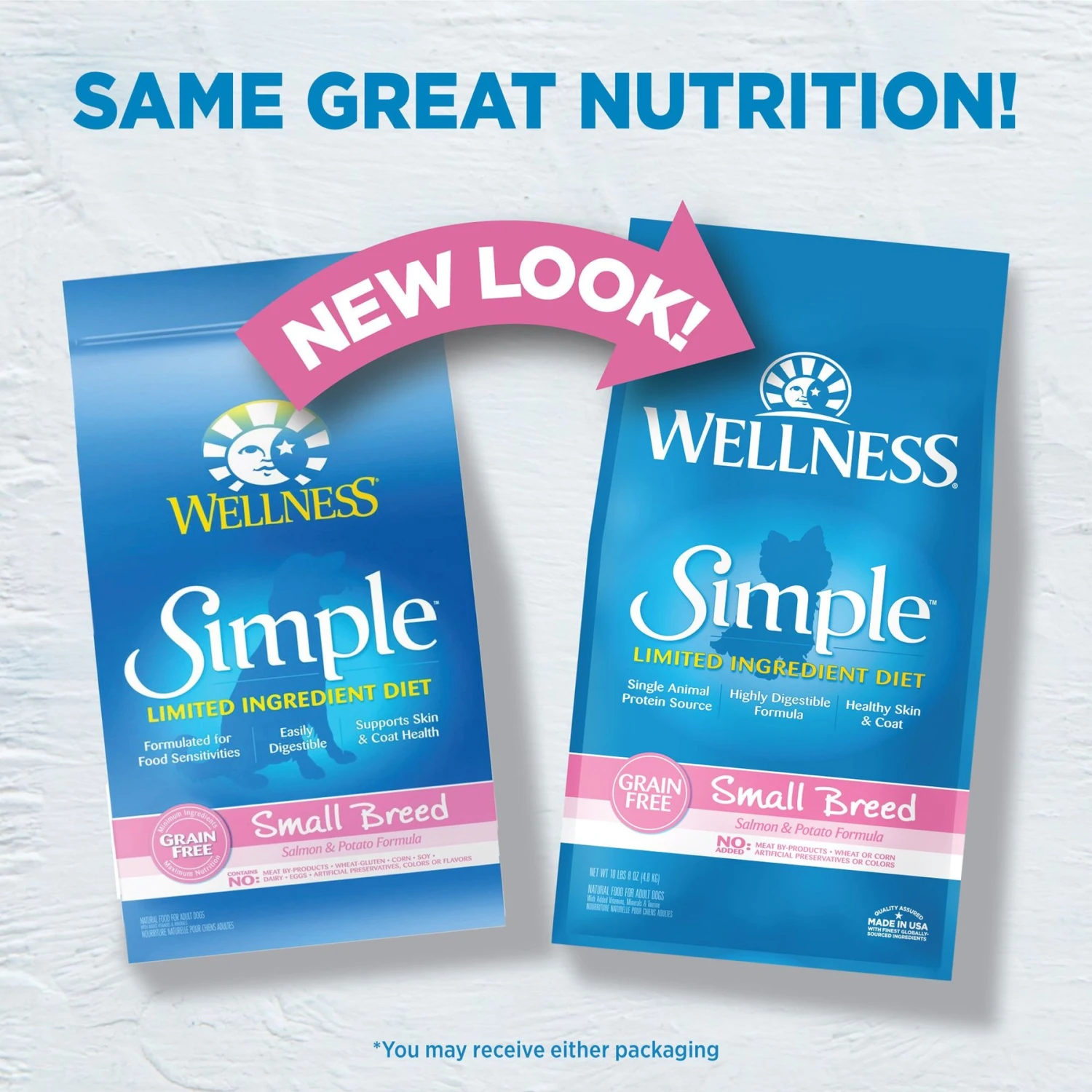 Wellness Simple Limited Ingredient Diet Grain-Free Small Breed Salmon & Potato Formula Dry Dog Food 4 Wellness Simple Limited Ingredient Diet Grain-Free Small Breed Salmon & Potato Formula Dry Dog Food - Image 2