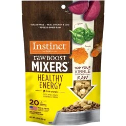 Instinct Boost Mixers Healthy Energy Grain-Free Freeze-Dried Raw Dog Food Topper, 5.5-oz Bag