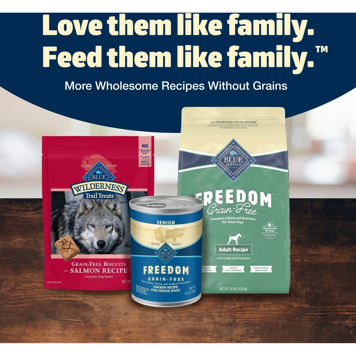 Blue Buffalo Freedom Adult Lamb Recipe Grain-Free Dry Dog Food 10 Blue Buffalo Freedom Adult Lamb Recipe Grain-Free Dry Dog Food - Image 8