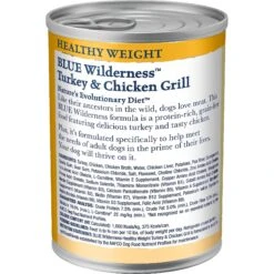 Blue Buffalo Wilderness Healthy Weight Turkey & Chicken Grill Grain-Free Adult Canned Dog Food -Blue Buffalo || ROYAL CANIN || Wellness Sales 75743 PT2. AC SS1800 V1646787387