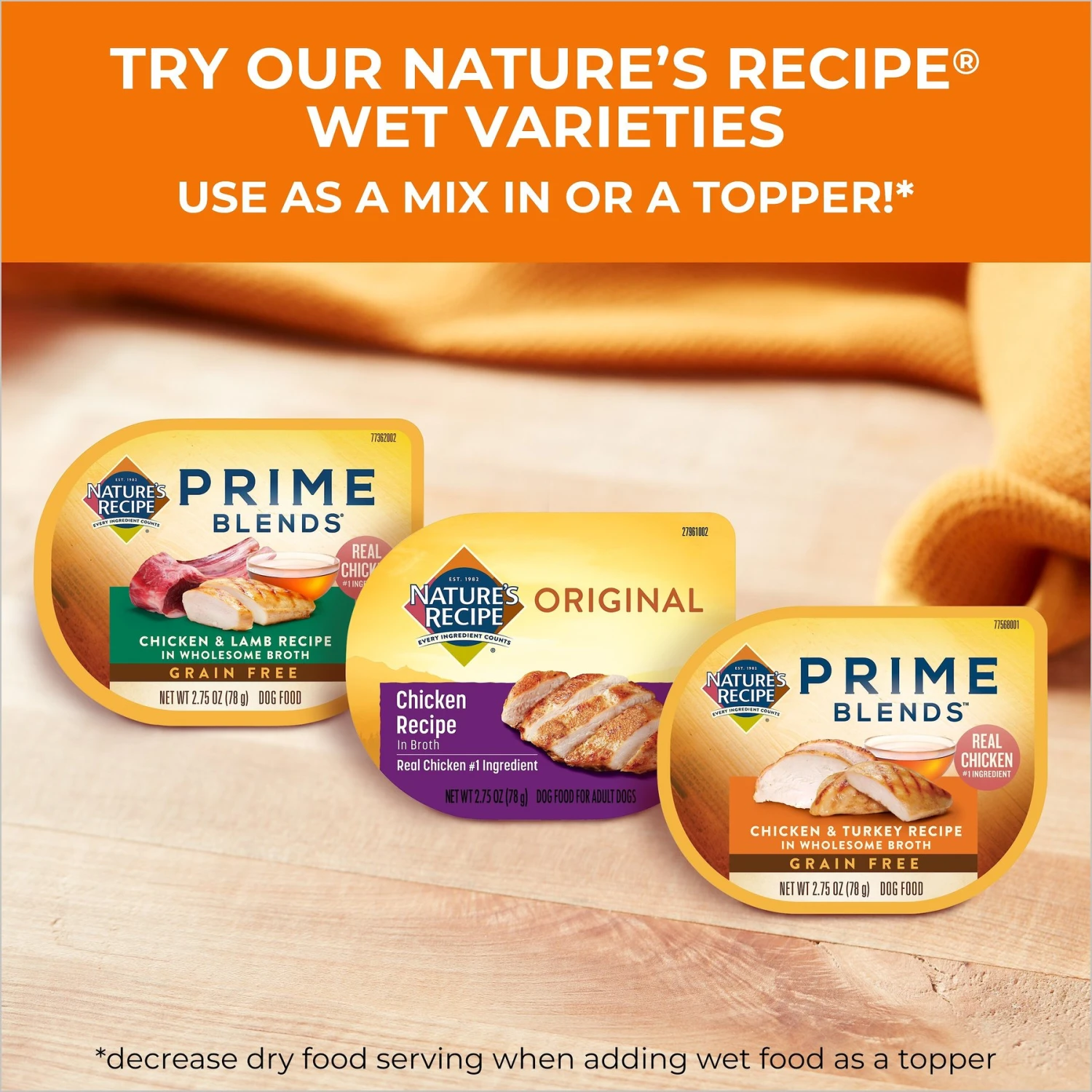 Nature's Recipe Small Breed Grain-Free Chicken, Sweet Potato & Pumpkin Recipe Dry Dog Food 8 Nature's Recipe Small Breed Grain-Free Chicken, Sweet Potato & Pumpkin Recipe Dry Dog Food - Image 6
