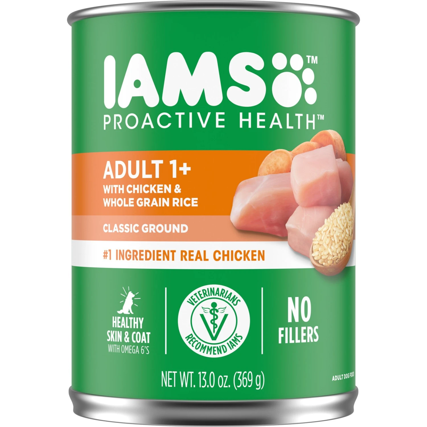 Iams ProActive Health Classic Ground With Chicken & Whole Grain Rice Adult Wet Dog Food & Iams Proactive Health MiniChunks Small Kibble Adult Chicken & Whole Grain Dry Dog Food 4 Iams ProActive Health Classic Ground With Chicken & Whole Grain Rice Adult Wet Dog Food & Iams Proactive Health MiniChunks Small Kibble Adult Chicken & Whole Grain Dry Dog Food - Image 2