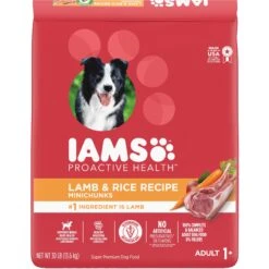 Iams Proactive Health MiniChunks Small Kibble Adult Chicken & Whole Grain Dry Dog Food & Iams Proactive Health Minichunks Small Kibble With Lamb & Rice Adult Dry Dog Food -Blue Buffalo || ROYAL CANIN || Wellness Sales 761526 PT5. AC SS1800 V1674599282