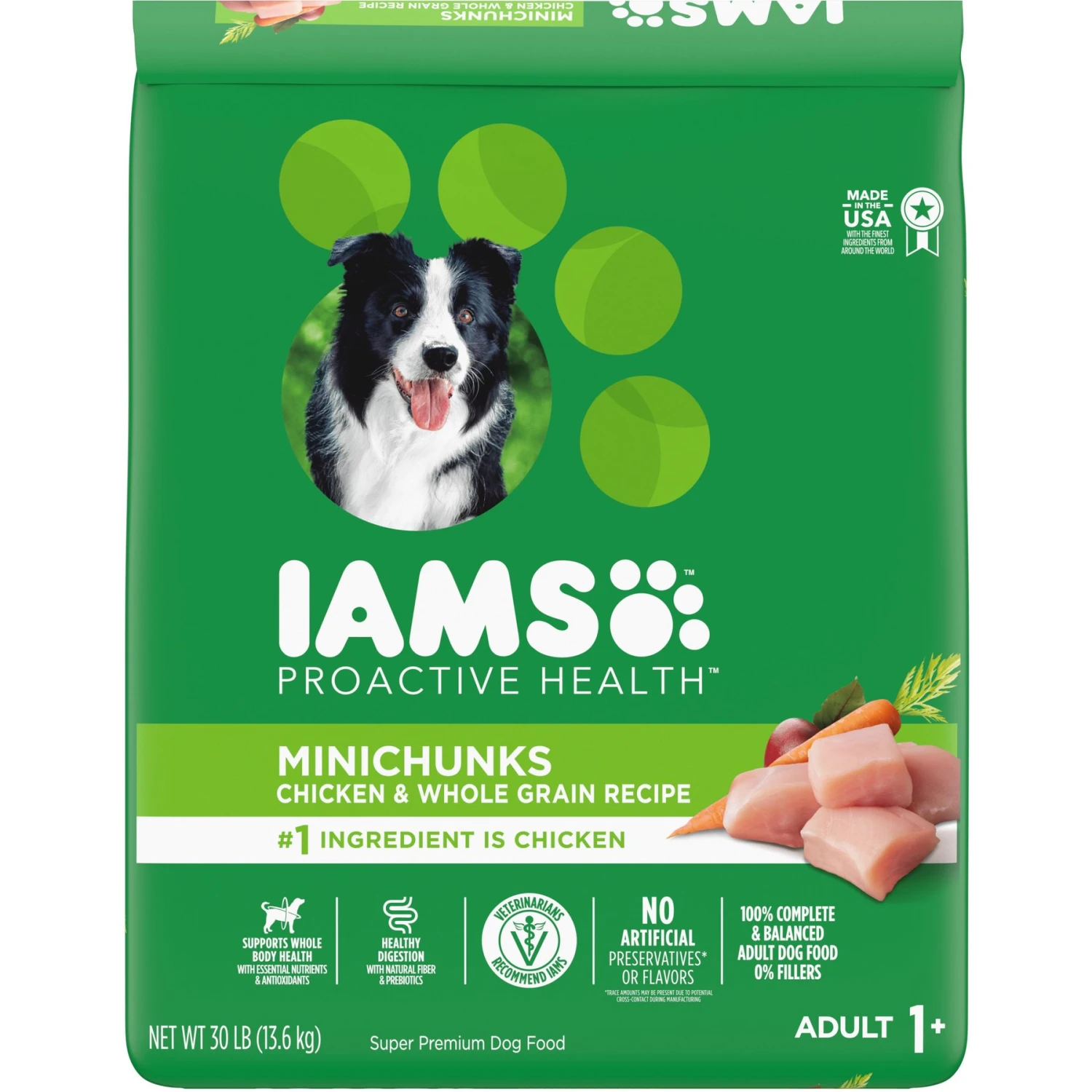 Iams Proactive Health MiniChunks Small Kibble Adult Chicken & Whole Grain Dry Dog Food & Iams Proactive Health Large Breed With Real Chicken Adult Dry Dog Food 4 Iams Proactive Health MiniChunks Small Kibble Adult Chicken & Whole Grain Dry Dog Food & Iams Proactive Health Large Breed With Real Chicken Adult Dry Dog Food - Image 2