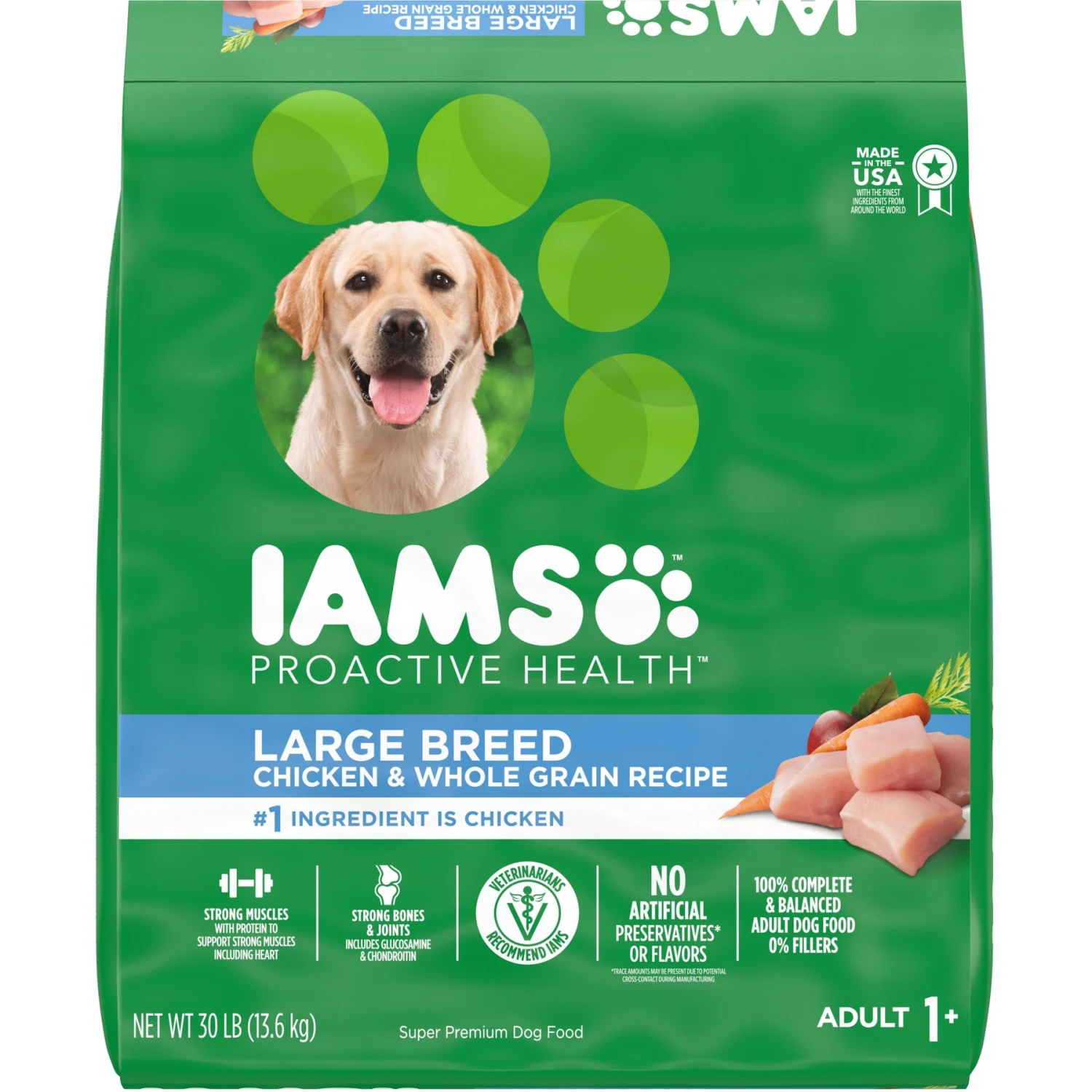 Iams Proactive Health MiniChunks Small Kibble Adult Chicken & Whole Grain Dry Dog Food & Iams Proactive Health Large Breed With Real Chicken Adult Dry Dog Food 8 Iams Proactive Health MiniChunks Small Kibble Adult Chicken & Whole Grain Dry Dog Food & Iams Proactive Health Large Breed With Real Chicken Adult Dry Dog Food - Image 6