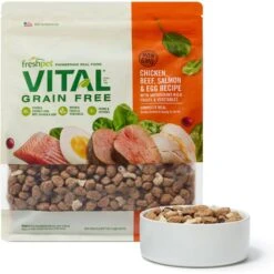 Freshpet Vital Chicken, Beef, Salmon & Egg Recipe Grain-Free Fresh Dog Food
