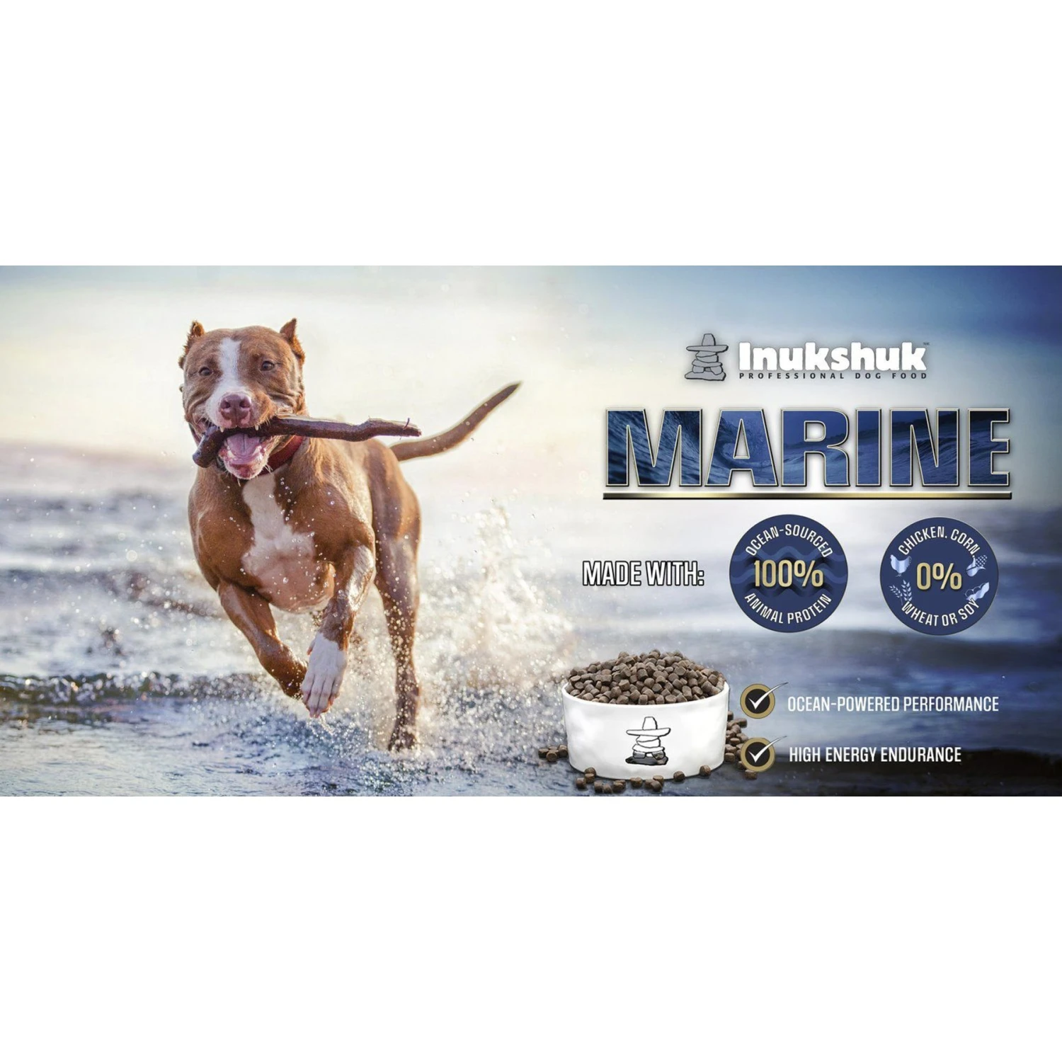 Inukshuk Performance Marine 16 Dog Dry Food, 33-lb Bag 4 Inukshuk Performance Marine 16 Dog Dry Food, 33-lb Bag - Image 2