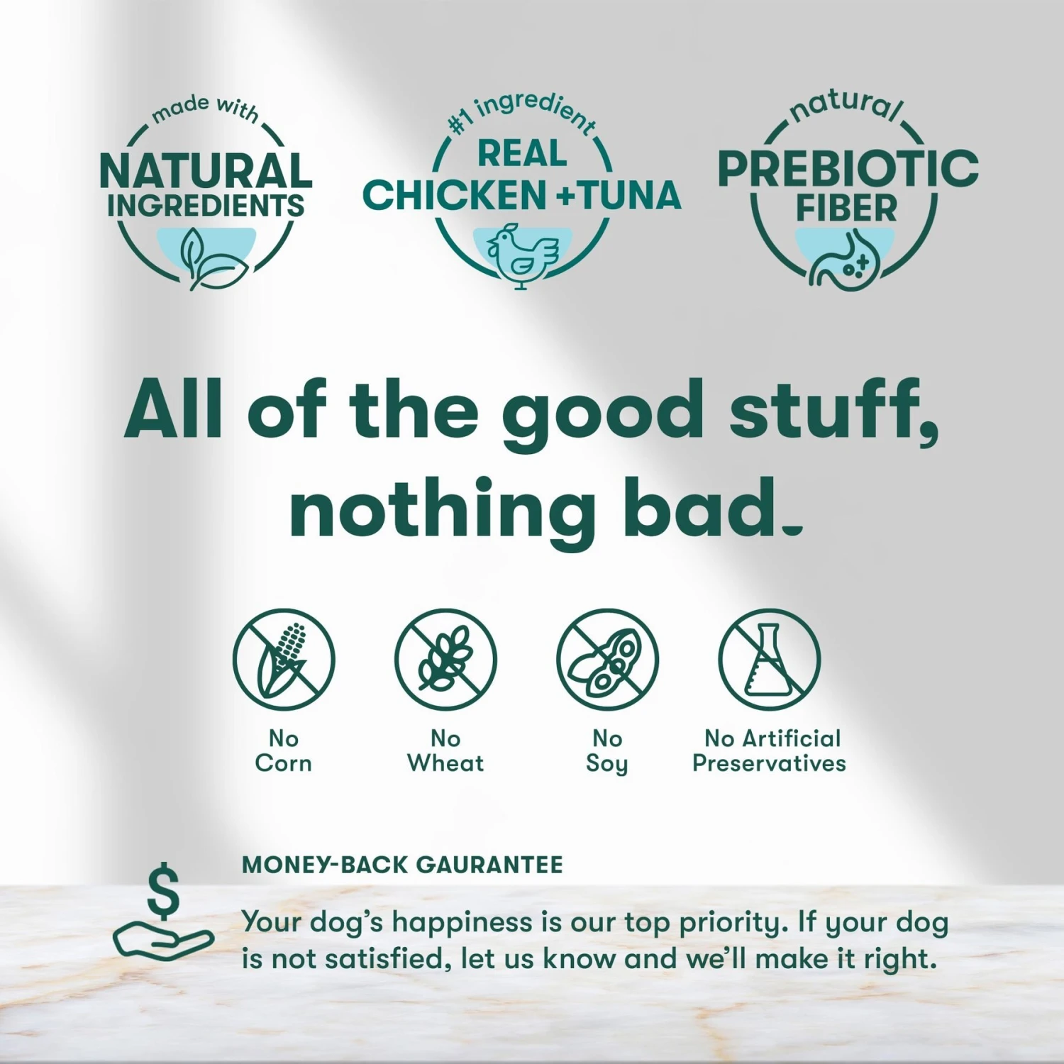 Jinx Chicken & Tuna Homestyle Grain-Free Wet Dog Food, 9-oz Pouch, Case Of 12 8 Jinx Chicken & Tuna Homestyle Grain-Free Wet Dog Food, 9-oz Pouch, Case Of 12 - Image 6