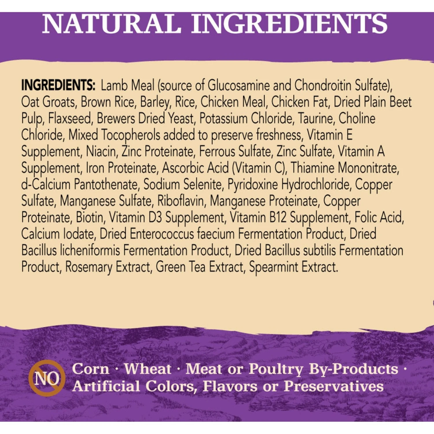 Eagle Pack Original Adult Lamb Meal & Brown Rice Formula Dry Dog Food 6 Eagle Pack Original Adult Lamb Meal & Brown Rice Formula Dry Dog Food - Image 4
