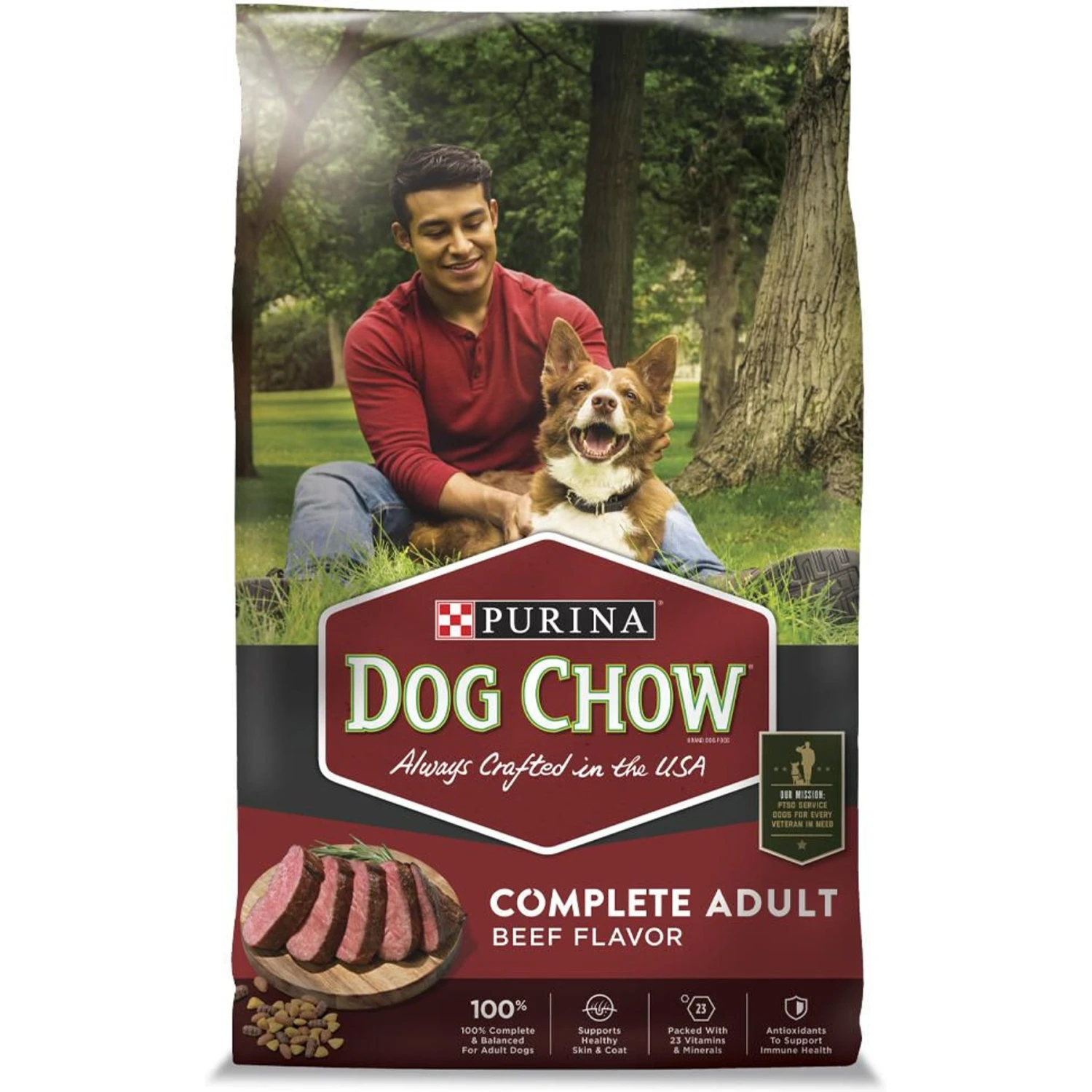 Dog Chow Complete Adult With Real Beef Dry Dog Food 3 Dog Chow Complete Adult With Real Beef Dry Dog Food