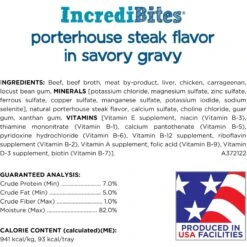 Purina Beneful IncrediBites Chicken & Bacon & Porterhouse Steak Variety Pack Pate Small Wet Dog Food, 3.5-oz Tray, Case Of 12 15 Purina Beneful IncrediBites Chicken & Bacon & Porterhouse Steak Variety Pack Pate Small Wet Dog Food, 3.5-oz Tray, Case Of 12 -Blue Buffalo || ROYAL CANIN || Wellness Sales 768462 PT4. AC SS1800 V1700157979