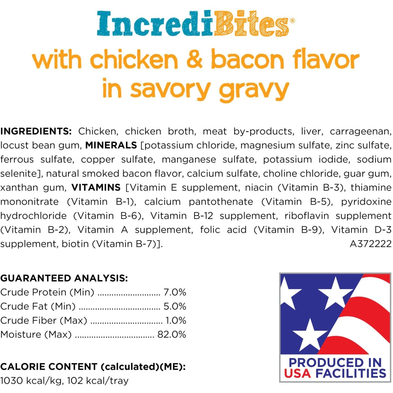 Purina Beneful IncrediBites Chicken & Bacon Flavor In A Savory Gravy Pate Small Wet Dog Food 9 Purina Beneful IncrediBites Chicken & Bacon Flavor In A Savory Gravy Pate Small Wet Dog Food - Image 7