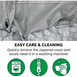 FurHaven Plush & Diamond Print Calming Donut Dog Bed -Blue Buffalo || ROYAL CANIN || Wellness Sales 768694 PT6. AC SS1800 V1691438122