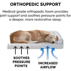 FurHaven Plush Fur & Diamond Print Nest-Top Orthopedic Sofa Cat & Dog Bed -Blue Buffalo || ROYAL CANIN || Wellness Sales 768742 PT7. AC SS1800 V1701881471