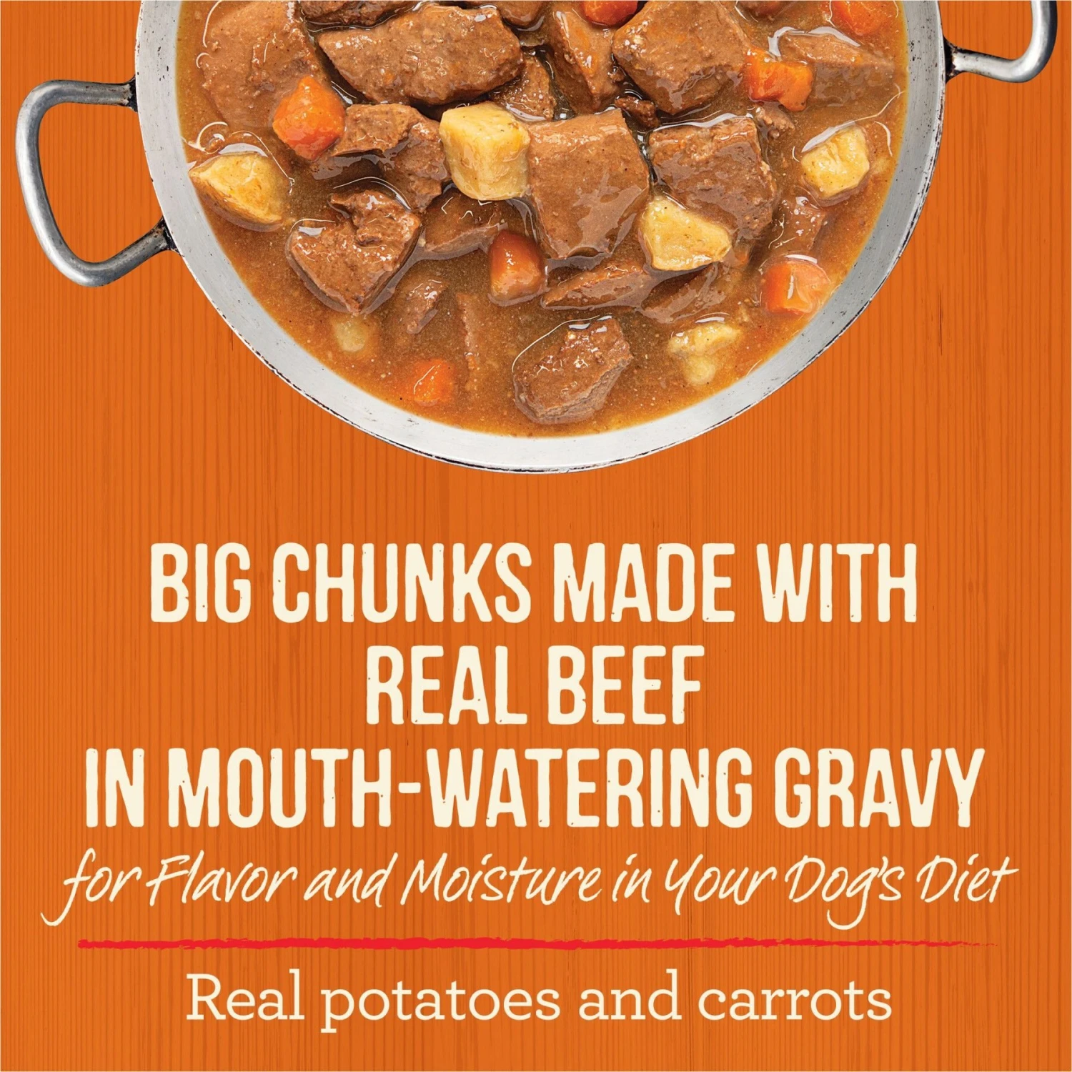 Merrick Chunky Grain-Free Wet Dog Food Pappy's Pot Roast Dinner 10 Merrick Chunky Grain-Free Wet Dog Food Pappy's Pot Roast Dinner - Image 8
