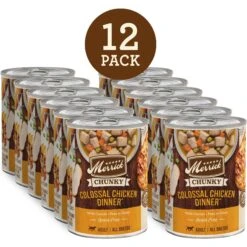 Merrick Chunky Grain-Free Wet Dog Food Colossal Chicken Dinner 12 Merrick Chunky Grain-Free Wet Dog Food Colossal Chicken Dinner -Blue Buffalo || ROYAL CANIN || Wellness Sales 77012 PT1. AC SS1800 V1643407285