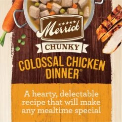 Merrick Chunky Grain-Free Wet Dog Food Colossal Chicken Dinner 14 Merrick Chunky Grain-Free Wet Dog Food Colossal Chicken Dinner -Blue Buffalo || ROYAL CANIN || Wellness Sales 77012 PT3. AC SS1800 V1643410610
