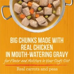 Merrick Chunky Grain-Free Wet Dog Food Colossal Chicken Dinner 18 Merrick Chunky Grain-Free Wet Dog Food Colossal Chicken Dinner -Blue Buffalo || ROYAL CANIN || Wellness Sales 77012 PT7. AC SS1800 V1643413588