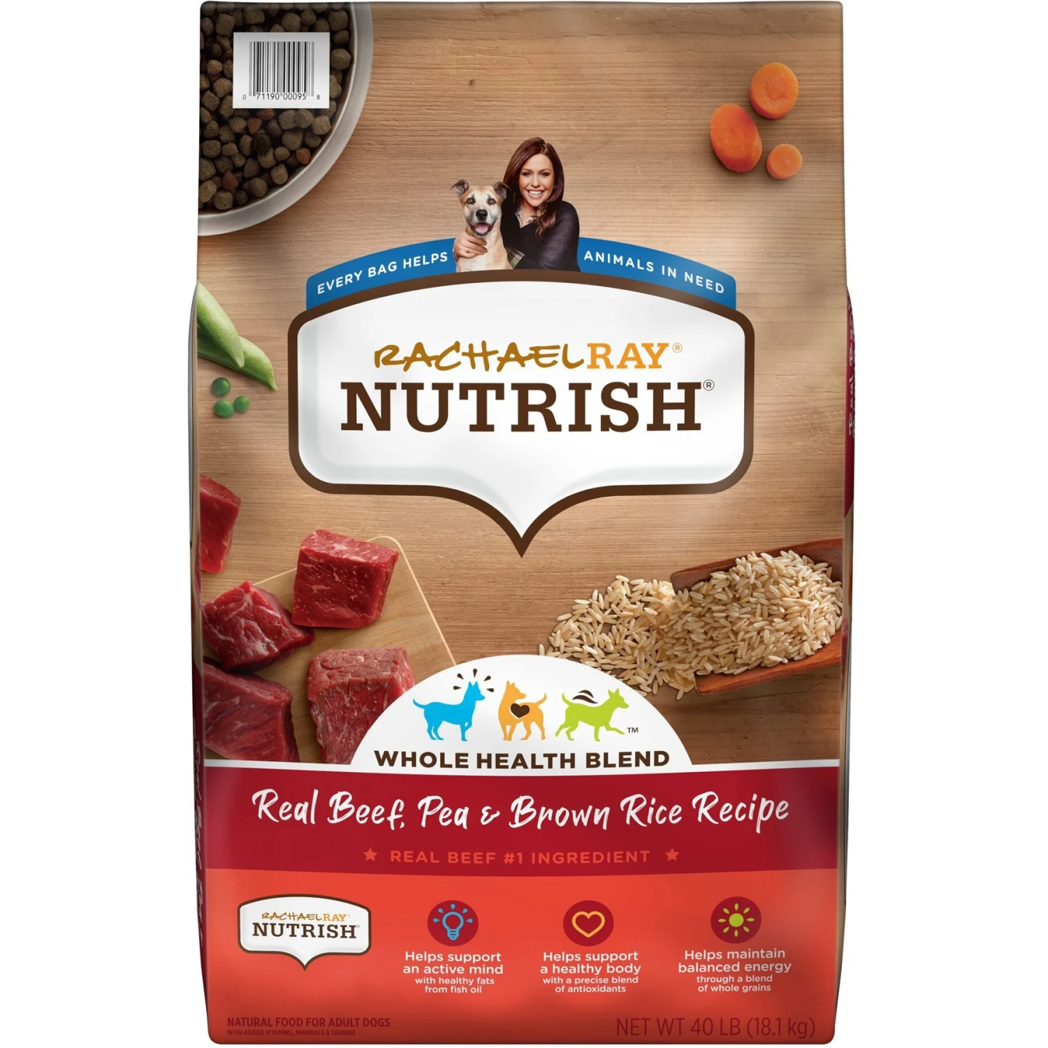 Rachael Ray Nutrish Real Beef, Pea, & Brown Rice Recipe Dry Dog Food 3 Rachael Ray Nutrish Real Beef, Pea, & Brown Rice Recipe Dry Dog Food