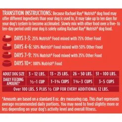 Rachael Ray Nutrish Real Beef, Pea, & Brown Rice Recipe Dry Dog Food 18 Rachael Ray Nutrish Real Beef, Pea, & Brown Rice Recipe Dry Dog Food -Blue Buffalo || ROYAL CANIN || Wellness Sales 770718 PT7. AC SS1800 V1675966712