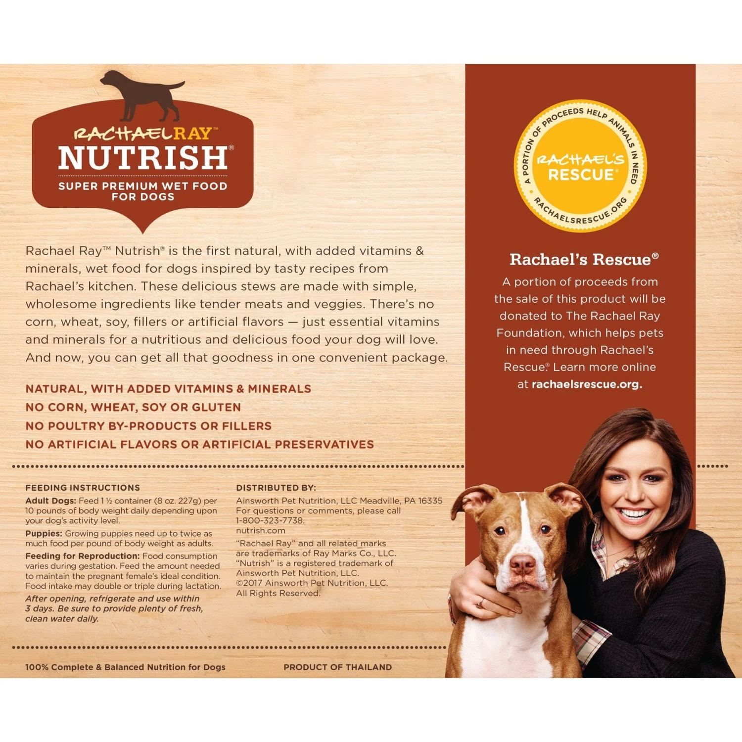 Rachael Ray Nutrish Natural Variety Pack Wet Dog Food & Rachael Ray Nutrish Natural Hearty Recipes Variety Pack Wet Dog Food 5 Rachael Ray Nutrish Natural Variety Pack Wet Dog Food & Rachael Ray Nutrish Natural Hearty Recipes Variety Pack Wet Dog Food - Image 3