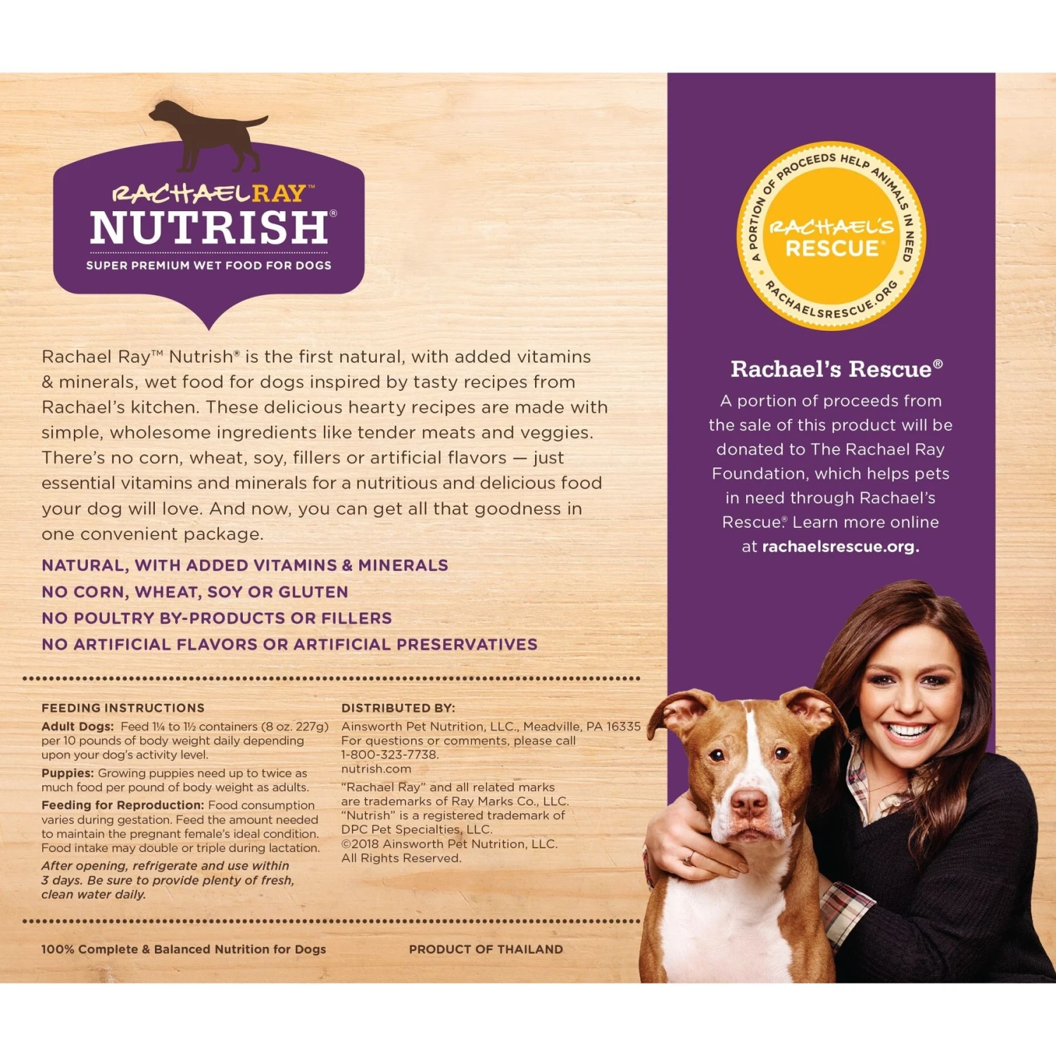 Rachael Ray Nutrish Natural Variety Pack Wet Dog Food & Rachael Ray Nutrish Natural Hearty Recipes Variety Pack Wet Dog Food 9 Rachael Ray Nutrish Natural Variety Pack Wet Dog Food & Rachael Ray Nutrish Natural Hearty Recipes Variety Pack Wet Dog Food - Image 7