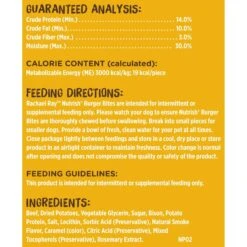 Rachael Ray Nutrish Real Beef, Pea, & Brown Rice Recipe Dry Dog Food & Rachael Ray Nutrish Burger Bites, Beef Burger With Bison Grain-Free Dog Treats -Blue Buffalo || ROYAL CANIN || Wellness Sales 772646 PT7. AC SS1800 V1676577601