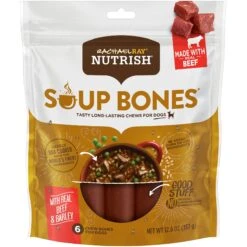 Rachael Ray Nutrish Real Beef, Pea, & Brown Rice Recipe Dry Dog Food & Rachael Ray Nutrish Soup Bones Beef & Barley Flavor Dog Treats -Blue Buffalo || ROYAL CANIN || Wellness Sales 772670 PT5. AC SS1800 V1676565024