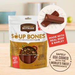 Rachael Ray Nutrish Real Beef, Pea, & Brown Rice Recipe Dry Dog Food & Rachael Ray Nutrish Soup Bones Beef & Barley Flavor Dog Treats -Blue Buffalo || ROYAL CANIN || Wellness Sales 772670 PT8. AC SS1800 V1676565075