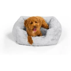 Best Friends By Sheri Soothe & Snooze Lounge Lux Memory Foam Rectangular Orthopedic Bolster Dog Bed -Blue Buffalo || ROYAL CANIN || Wellness Sales 774134 PT6. AC SS1800 V1678741828