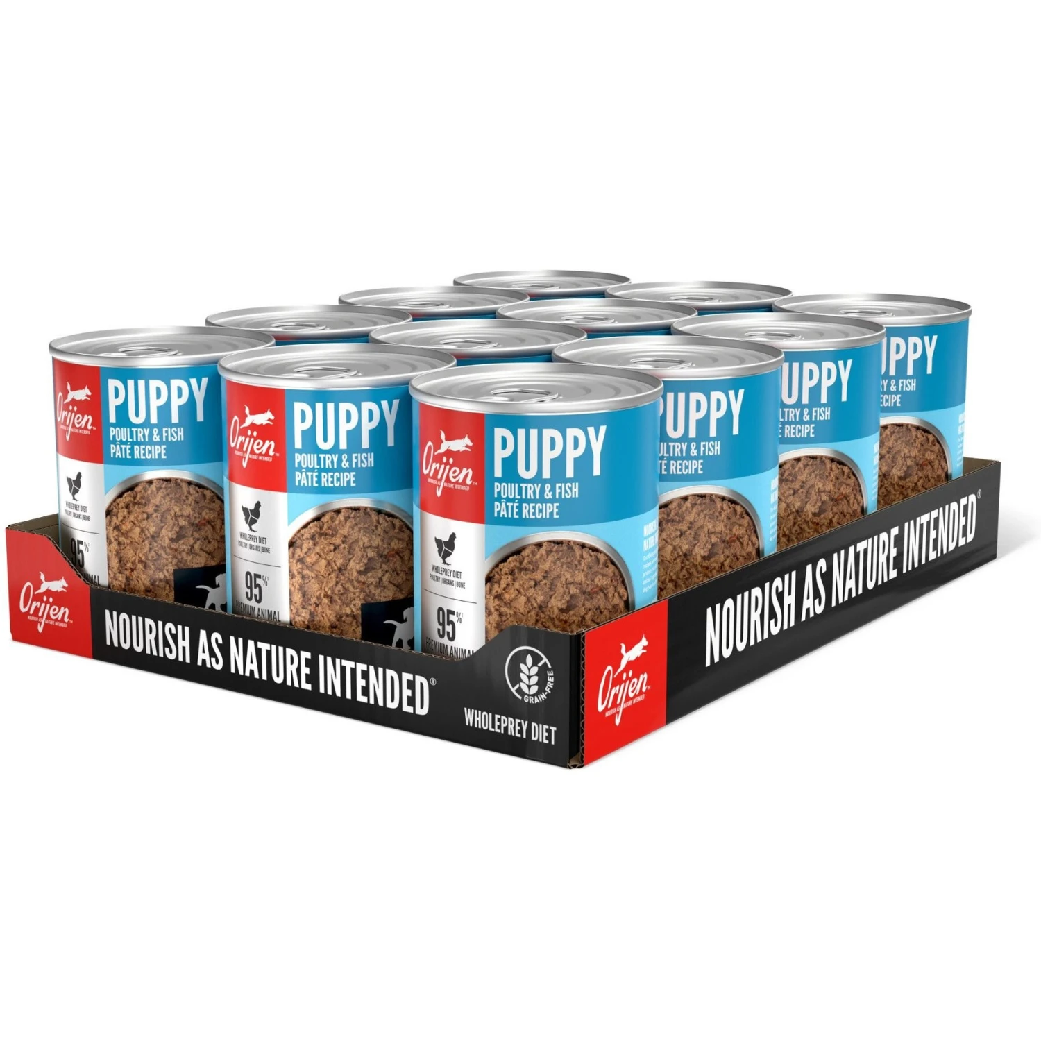 ORIJEN Puppy Recipe Poultry & Fish Pate Grain-Free Wet Dog Food & ORIJEN Puppy Grain-Free Dry Puppy Food 8 ORIJEN Puppy Recipe Poultry & Fish Pate Grain-Free Wet Dog Food & ORIJEN Puppy Grain-Free Dry Puppy Food - Image 6